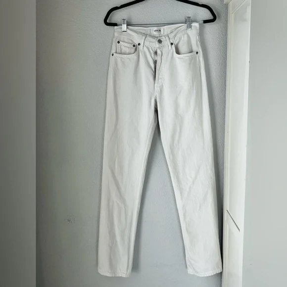AGOLDE Lana High Rise Straight Leg Jeans - Picture 3 of 5